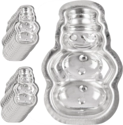 Set čeličnih kalupića za kolačiće – snjegović, 20 kom