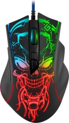 Mouse da gioco cablato BULLETSTORM GM-928, RGB, 7 pulsanti