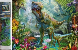 Diamond Painting – Dinosaur World 30 × 40 cm
