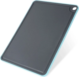 Plastic cutting board, gray 35.5 × 26 cm