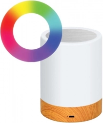 Techly LED colorful cordless night light