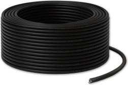 Netzwerk-Patchkabel UTP CAT6 50 m schwarz
