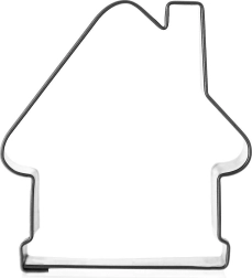 Rustfrit stål-udstiksform hus 5,5 cm