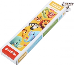 Puzzlika animali africani – puzzle didattico con 8 animaletti, 16 pezzi