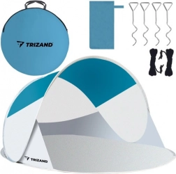 Trizand pop-up strandsátor 220x120x90 cm