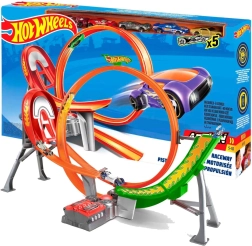 Hot Wheels Power Shift Raceway – loop track with 5 cars