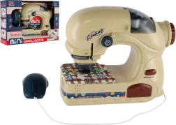 Macchina da cucire per bambini con luce a batteria 20 cm