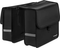 Trizand 28 l double bicycle pannier bag set for rear rack