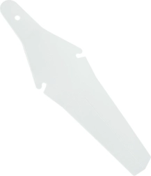 Bijela stražnja biciklistička blatobrana