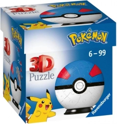 Ravensburger puzzle 3D Pokémon Great Ball – 54 pezzi