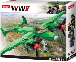 Sluban WWII Bombardiere sovietico Tupolev TU-2 costruzione