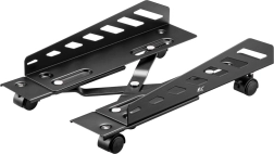 Supporto per processore del computer max 25 kg con ruote NanoRS RS480 Nero