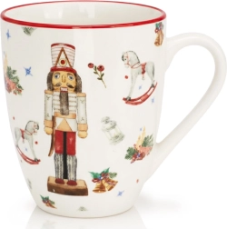 Porcelain mug with nutcracker motif 320 ml