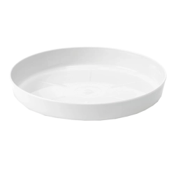 Plastično podstavljanje za cvetlični lonec 28 cm belo LAMELA