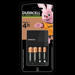 Duracell Hi-Speed Ladegerät mit AA- und AAA-Batterien