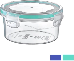 Round food container Saver Box with lid 1 l
