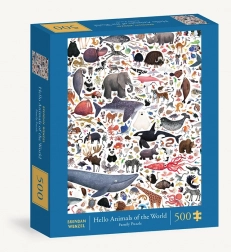 Puzzle Ciao animali del mondo di Chronicle Books 500 pezzi