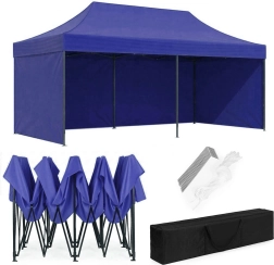 Tente de jardin et de fête automatique 3×6 m, bleu, MultiGarden