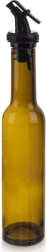 Glass oil and vinegar bottle with dispenser 210 ml