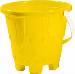 Seau à sable Androni - château jaune