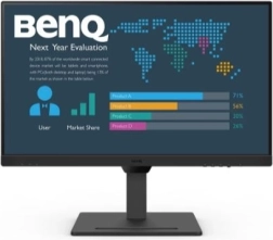 27″ kantoormonitor BENQ met QHD IPS, 75 Hz, 5 ms, HDMI en USB‑C