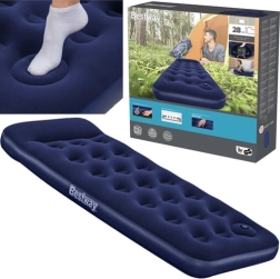Inflatable mattress for 1 person BESTWAY Air Mattress Jr. Twin 185 × 76 × 28 cm with foot pump