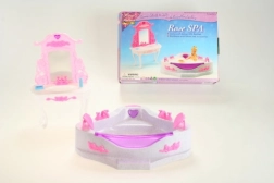 Gloria Bathtub and Sink for Dolls