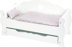 Wooden doll bed white Small Foot