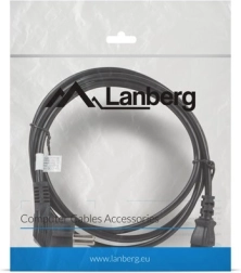 Cavo di alimentazione Lanberg Schuko (CEE 7/7) – IEC 320 C13, 1,8 m, nero