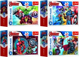 Minipuzzle Avengers 54 pezzi in scatola