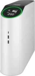 Gruppo di continuità APC Back-UPS Pro 2200VA per gaming, 230 V, onda sinusoidale pura, LCD, bianco, Schuko