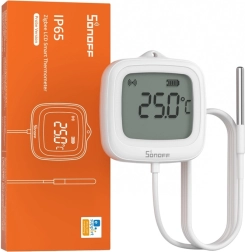 Zigbee teplotný senzor SONOFF SNZB-02LD s LCD displejom a sondou