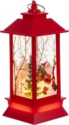 Jule-LED lanterne rød RUHHY