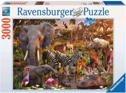 Puzzle Ravensburger Animali Africani 3000 pezzi