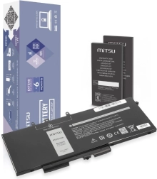 Baterie MITSU pro Dell Latitude a Precision 8500 mAh 64,6 Wh