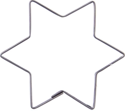 Stainless Steel Star Cookie Cutter 6.5 cm