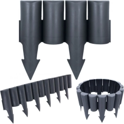 Vrtna palisada grafitna 25 cm