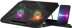 Base di raffreddamento per notebook NS-510 con illuminazione RGB, 15,6″