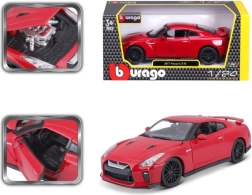 Modello d'auto in metallo 1:24 Nissan GT‑R – Rosso