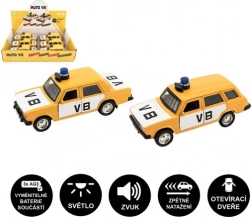 Auto della polizia VB Lada a carica manuale con luce e suono