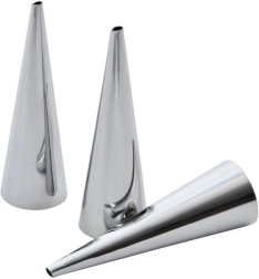 Sada ocelových forem na kornouty, 3 ks