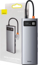 Baseus Metal Gleam Series 9-in-1 Multifunctional Hub