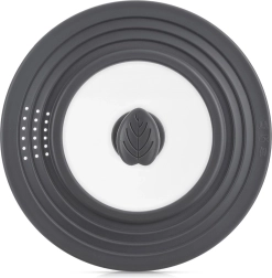 Coperchio universale in vetro con bordo in silicone 20/22/24 cm