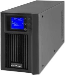 Online UPS noodstroomvoorziening 2 kVA (1,6 kW) met zuivere sinus en LCD