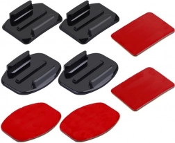 Puluz Adhesive Mount Set for Action Cameras (compatible with INSTA360, DJI OSMO ACTION and GOPRO)