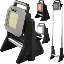 Proiettore telescopico a LED ricaricabile 3000 lumen
