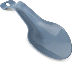 Sottopentola grigio per appoggiare mestolo e cucchiaio da servizio