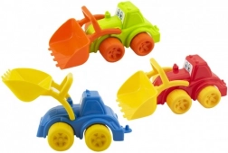 Plastowy koparka/ładowarka budowlany dla dzieci