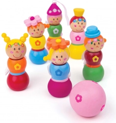 Bigjigs Toys Wooden Fairy Skittles