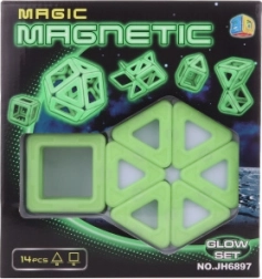 Set da Costruzione Magnetico Magico Luminoso